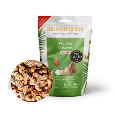 Amazin Graze Pandan Coconut Nut Mix G