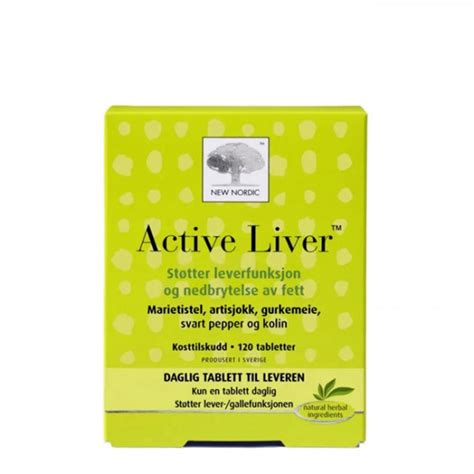 NEW NORDIC Active Liver 120 Tabl