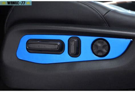 Blue Steel Seat Adjust Handle Button Panel Trim For Honda Cr V Lx Ex