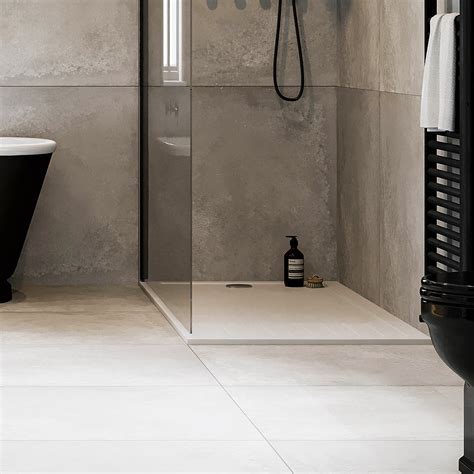 Munich Mist Satin Grey Stone Porcelain Cut Sample Tile Tbk Tiles