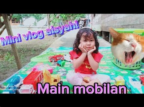 Main Mobilan Di Halaman Samping Rumah Seru Banget Ditemenin Sama Kucing