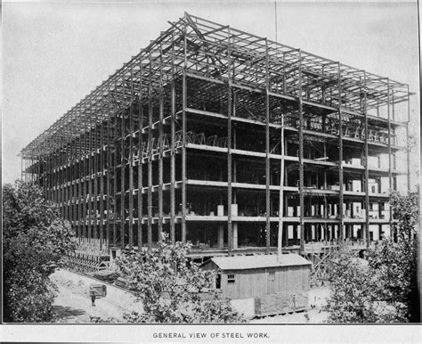 Building construction in 1902 | New hospital, Building, Building ...