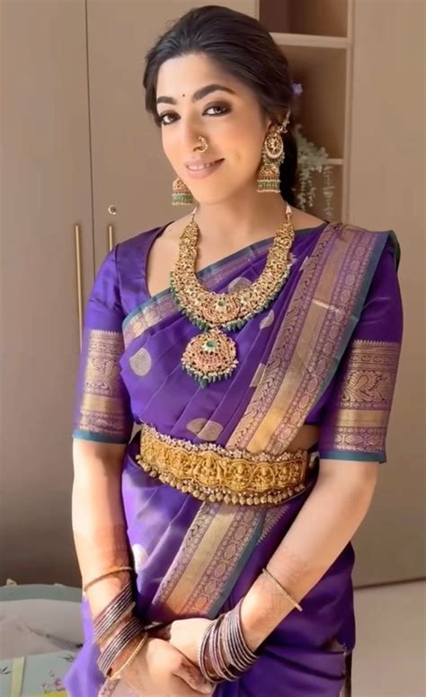 Pin By Mounika On Blouse Design In 2024 South Indian Wedding Saree