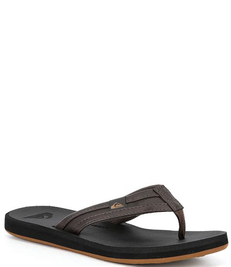 Quiksilver Men's Carver Squish Flip Flops | Dillard's