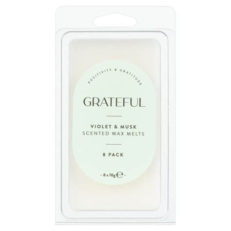 Scented Wax Melts 8pk Grateful Candles And Diffusers B M Stores