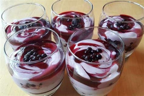 Heidelbeer Mascarpone Pudding Rezept Schnelle Und Einfache Rezepte