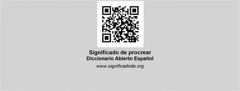 Procrear Diccionario Abierto De Espa Ol