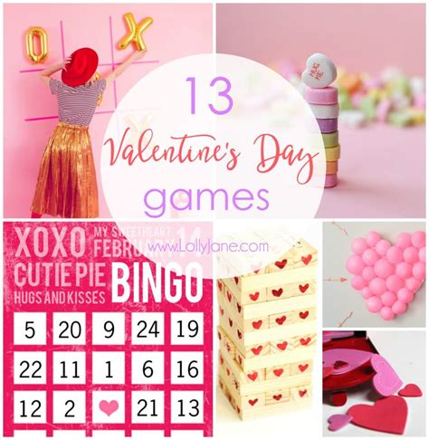 13 Valentine's Day Games - Lolly Jane