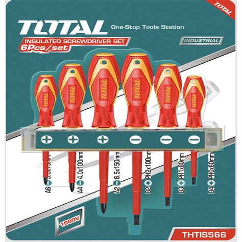 Juego Destornilladores Aislados Piezas Total