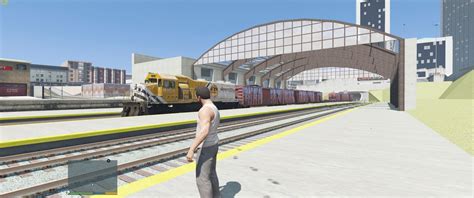 Freight Train Tracks For Las Venturas San Fierro Dlc Gta Mods