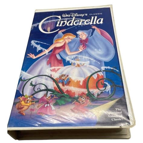 Walt Disney Media Walt Disney Cinderella Vhs Tape Diamond Edition