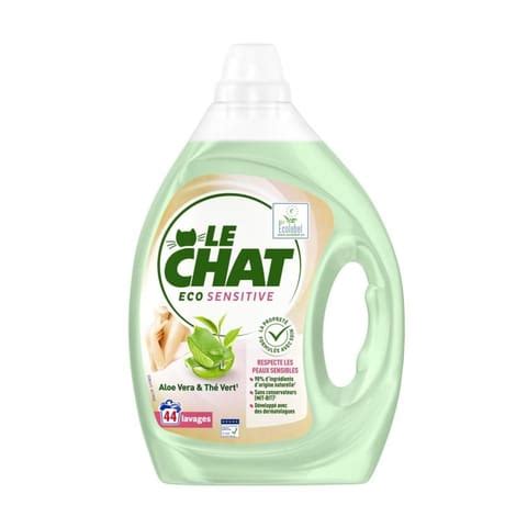 Le Chat Lessive Eco Sensitive Lavages L