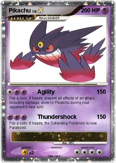 Pokémon GANGER 7 7 - SHADOW PUNCH - My Pokemon Card