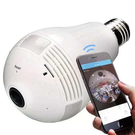 Camera De Lampada Wifi