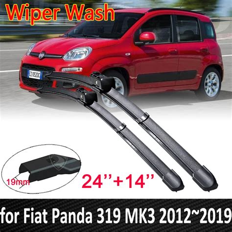 Car Wiper Blades For Fiat Panda 319 MK3 2012 2019 2013 2014 2015 2016