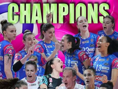 Pallavolo la Challenge Cup è di Novara successo bis contro il Nantes