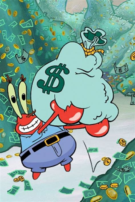 Mr Krabs Spongebob Money