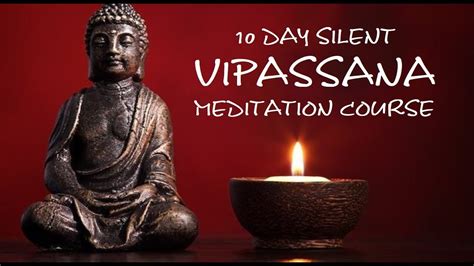 My 10 Day Vipassana Silent Meditation Retreat Experience YouTube