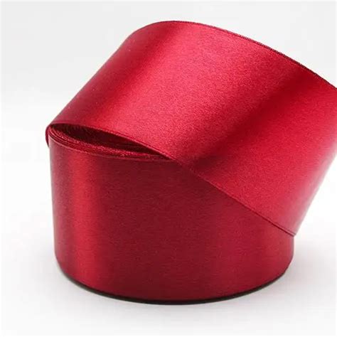 Лента атласная 5 см бордовая классическая купить по цене 23.50 грн в ...