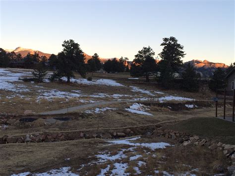 November Fish Creek Estes Park Vacation Home