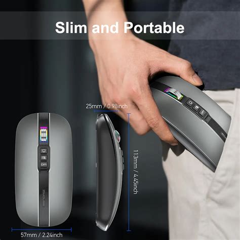 Coteci Dual Mode Bluetooth Mouse Silent Ultra Thin Price In Bangladesh