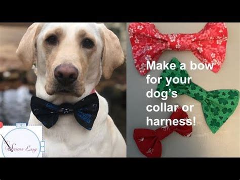 how to make dog bow
