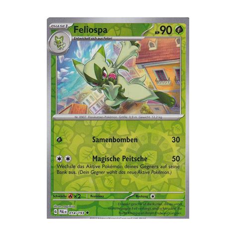 Feliospa Reverse Holo Entwicklungen In Paldea Pokemon Karte Kaufen