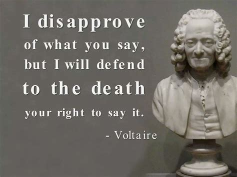 Voltaire Attributed He Is Incorrectly Credited With This Quote Click Image For Source