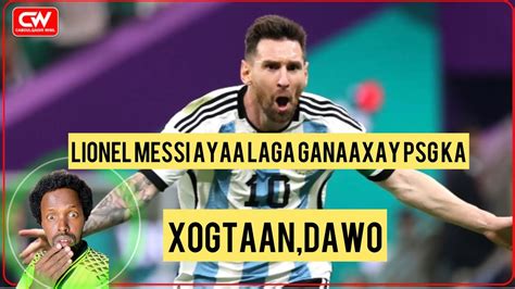 Lionel Messi Ayaa Laga Ganaaxay Psg Ka Dib Safar Aan La Fasaxin Oo Uu