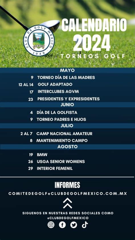 Torneos Club de golf México