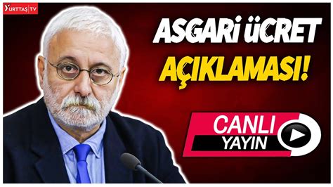 Saruhan Oluç tan asgari ücret açıklaması YouTube