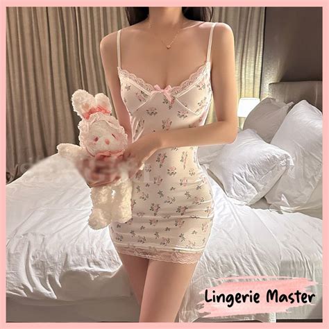 Jual Lingerie Master L Sexy Lingerie Mini Dress Korea Motif