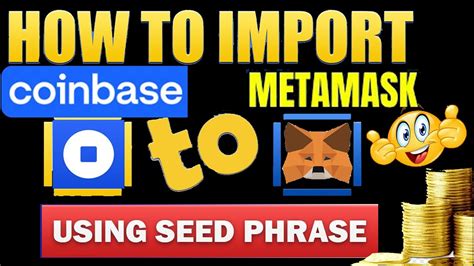 How To Import Coinbase Wallet To Metamask Can I Move My Coinbase To