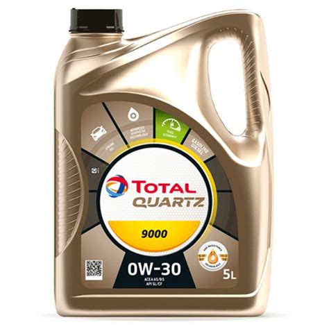 Aceite 0W30 Total Quartz 9000 Acea A5/B5 5L - Feu Vert