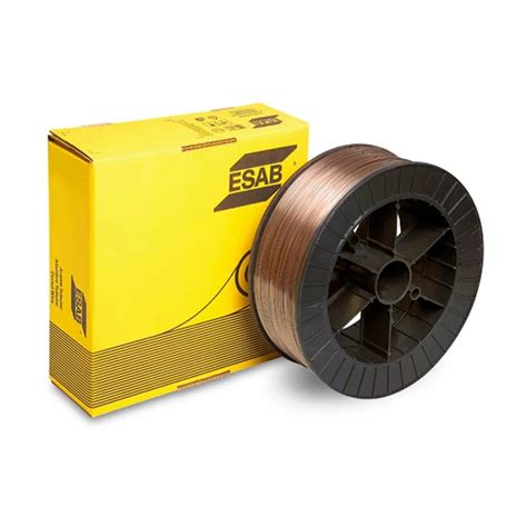 ARAME SOLDA MIG AÇO WELD WEST S6 1 2MM 18KG ESAB COPEMAQ