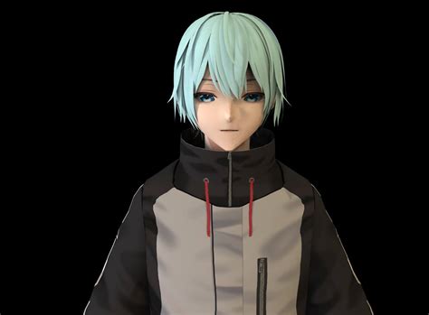 Anime Character C4 - 3D Model by CGAnime