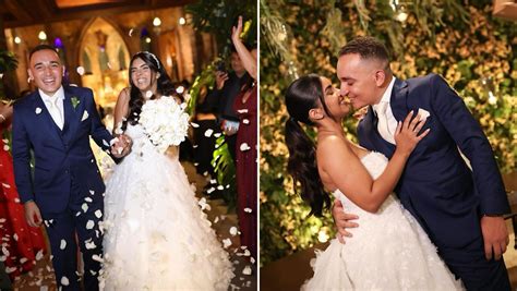 Ary Mirelle Posta Fotos De Casamento E Declara O Para Jo O Gomes