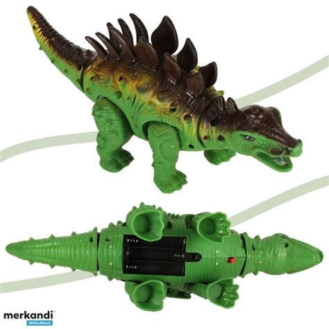 Dinossauro Stegosaurus Operado Por Bateria Interativo Brinquedo Anda