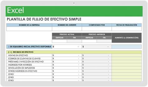 Introducir 71 Imagen Modelo De Flujo De Efectivo En Excel Abzlocal Mx