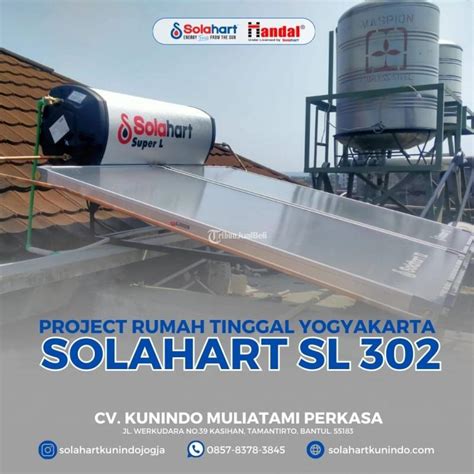 Solahart Solar Water Heater Pemanas Air Tenaga Surya Di Bantul Tribun