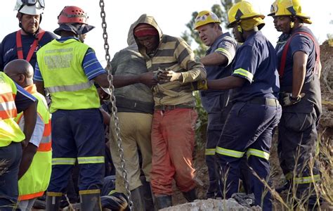 Six Workers Safely Rescued From South African Abandoned Gold Mine