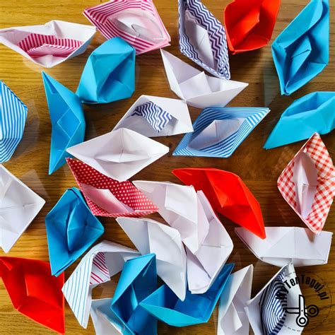 How To Make A Paper Boat For Paper Boat Garland Wytenteguj