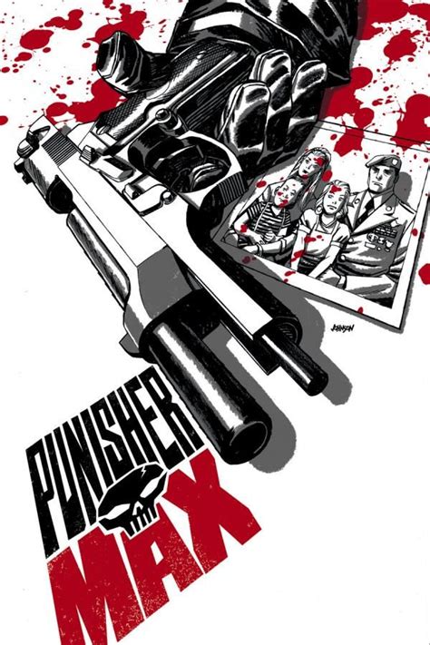 Illustrations By Dave Johnson Cuded Punisher Max Punisher