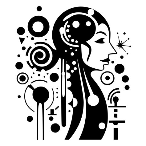 Futuristic Woman Svg File For Cricut Silhouette And Laser Machines