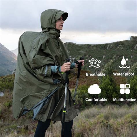 Military Rain Poncho