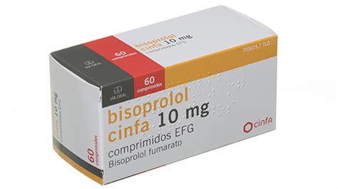 Bisoprolol Cinfa Efg Mg Comprimidos Farmac Uticos