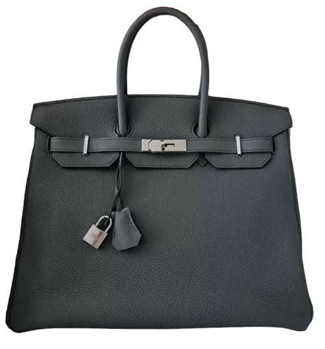 Birkin Bag 30 Vert Amande Togo Palladium Hardware Kelly Birkin Bag