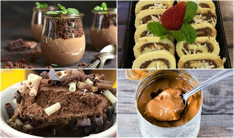 Simples e fácil confira receitas de doces e sobremesas apenas 3