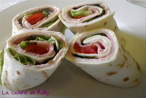 Recette De Wraps Jambon Tomate Vache Qui Rit