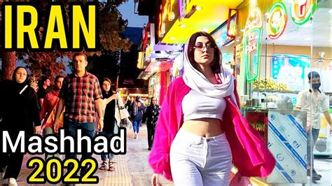 Iran Walk With Me In Mashhad Famous Shopping Street Youtube